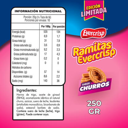 Ramitas Churro Evercrisp